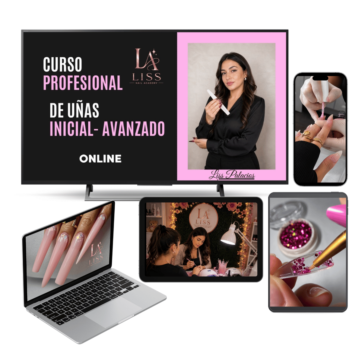 Curso Uñas De Inicial a Avanzado Online
